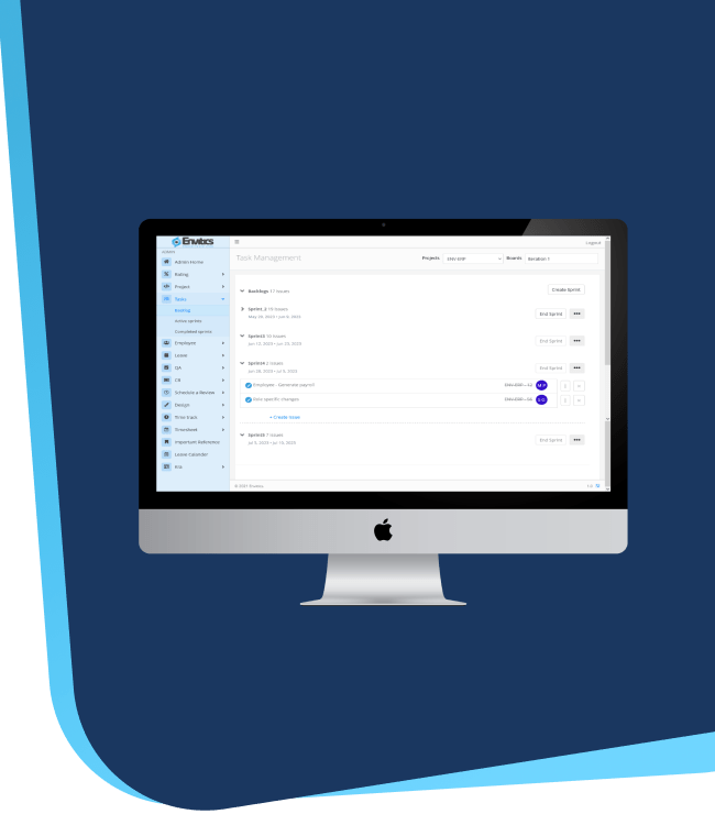 Agile Project Management mobile main banner image