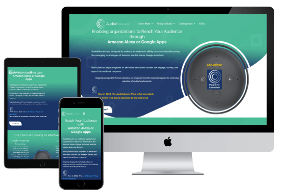 online SAAS platform audioeducate image